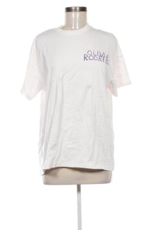 Γυναικείο t-shirt Bershka, Μέγεθος XS, Χρώμα Λευκό, Τιμή 16,00 €, #137320672