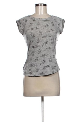 Tricou de femei Sinsay, Mărime XS, Culoare Gri, Preț 35,53 Lei, #137331337