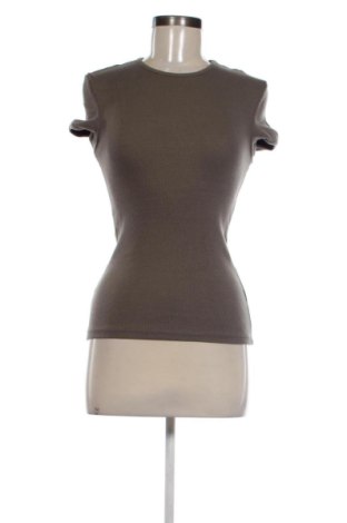 Дамска тениска Zara, Размер XS, Цвят Зелен, Цена 8,00 €, #137338895
