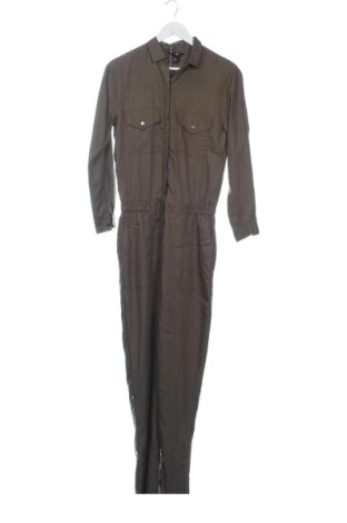Salopetă lungă de damă H&M, Mărime XS, Culoare Verde, Preț 68,24 Lei, #137215523