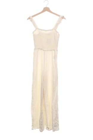 Langer Damen-Overall H&M, Größe XS, Farbe Ecru, Preis 14,00 €, #137257024