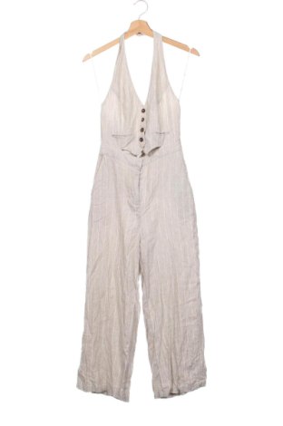 Salopetă lungă de damă Zara, Mărime XS, Culoare Bej, Preț 109,11 Lei, #137287332