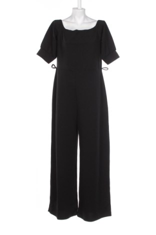 Дамски дълъг гащеризон Boohoo, Размер XXL, Цвят Черен, Цена 15,43 €, #137276629