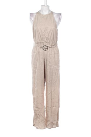 Salopetă lungă de damă Zara, Mărime L, Culoare Bej, Preț 129,00 Lei, #137298841