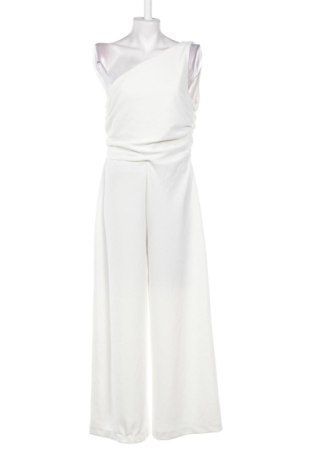Salopetă lungă de damă Zara, Mărime L, Culoare Alb, Preț 183,72 Lei, #137299070