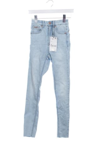 Blugi de femei Stradivarius, Mărime XXS, Culoare Albastru, Preț 116,99 Lei, #137155292