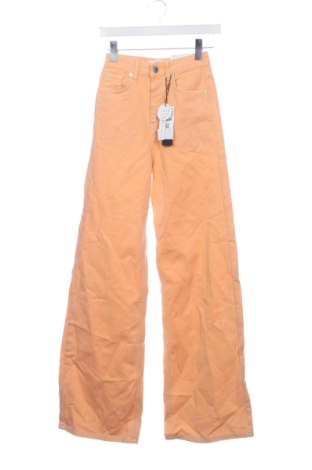 Damskie jeansy Stradivarius, Rozmiar XXS, Kolor Pomarańczowy, Cena 91,99 zł, #137158160