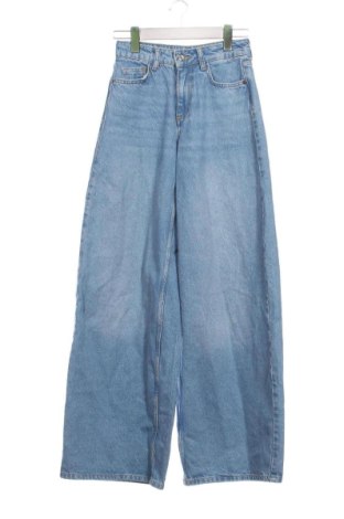 Damskie jeansy Zara, Rozmiar XS, Kolor Niebieski, Cena 62,99 zł, #137170688