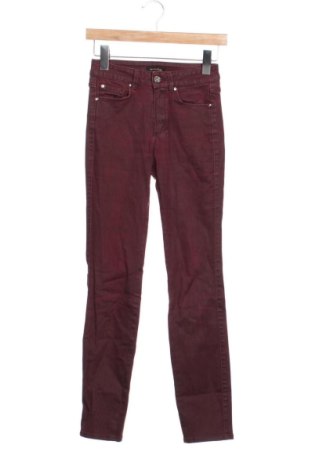 Dámske džínsy  Massimo Dutti, Veľkosť XS, Farba Červená, Cena  36,38 €, #137176100
