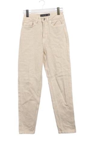 Blugi de femei Amisu, Mărime XS, Culoare Ecru, Preț 41,99 Lei, #137185390