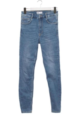 Damskie jeansy Zara, Rozmiar XS, Kolor Niebieski, Cena 92,99 zł, #137187628