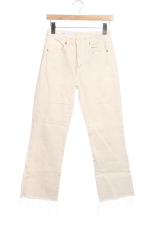 Damen Jeans Zara, Größe XS, Farbe Ecru, Preis 14,00 €, #137189134