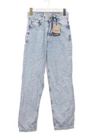 Blugi de femei Pull&Bear, Mărime XS, Culoare Albastru, Preț 106,99 Lei, #137195426