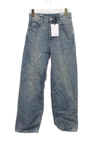 Blugi de femei Pull&Bear, Mărime XS, Culoare Albastru, Preț 106,99 Lei, #137196159