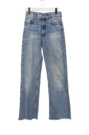 Blugi de femei Zara, Mărime XS, Culoare Albastru, Preț 73,49 Lei, #137219564