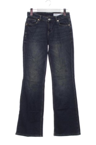 Blugi de femei Bershka, Mărime S, Culoare Albastru, Preț 52,49 Lei, #137220976
