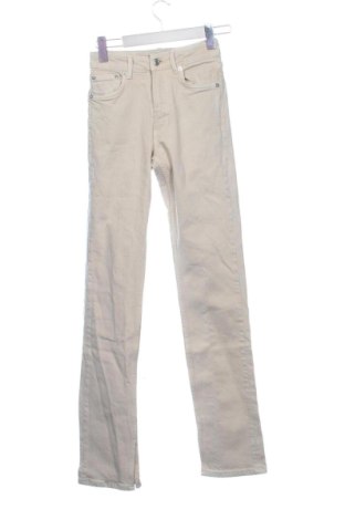 Blugi de femei Zara, Mărime XS, Culoare Ecru, Preț 75,00 Lei, #137250110