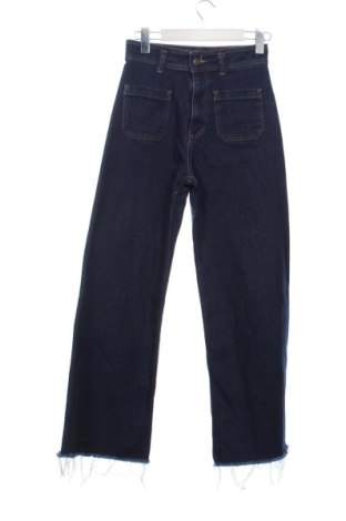Blugi de femei Zara, Mărime XS, Culoare Albastru, Preț 62,99 Lei, #137255249