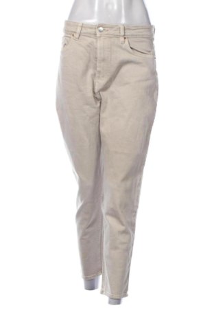 Blugi de femei H&M, Mărime M, Culoare Bej, Preț 68,24 Lei, #137270439