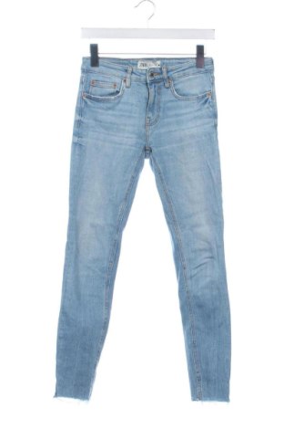 Blugi de femei Zara, Mărime S, Culoare Albastru, Preț 99,73 Lei, #137270473