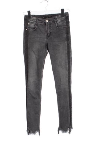 Blugi de femei Zara, Mărime XS, Culoare Gri, Preț 56,36 Lei, #137273134