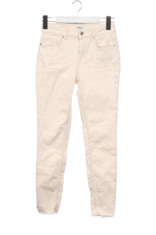 Blugi de femei ONLY, Mărime XS, Culoare Ecru, Preț 214,99 Lei, #137273452