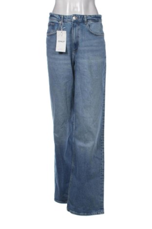 Blugi de femei ONLY, Mărime M, Culoare Albastru, Preț 214,99 Lei, #137273720