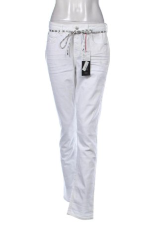 Blugi de femei Rosner, Mărime M, Culoare Alb, Preț 482,99 Lei, #137274530