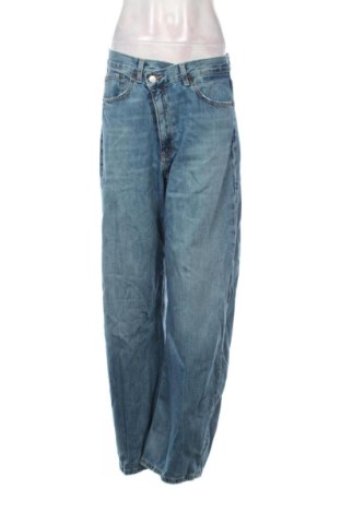 Blugi de femei Zara, Mărime L, Culoare Albastru, Preț 115,48 Lei, #137275828