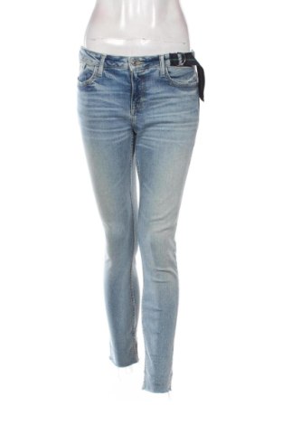 Blugi de femei Zara, Mărime L, Culoare Albastru, Preț 83,99 Lei, #137277488