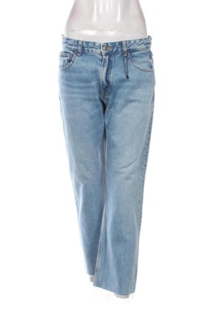 Blugi de femei Zara, Mărime L, Culoare Albastru, Preț 194,22 Lei, #137277516