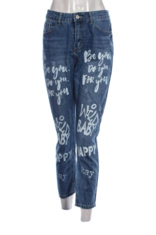 Blugi de femei Unbranded, Mărime L, Culoare Albastru, Preț 36,74 Lei, #137281943