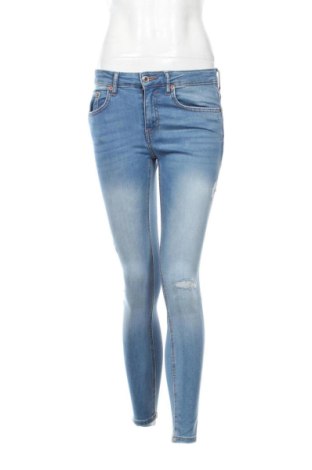 Blugi de femei Zara, Mărime S, Culoare Albastru, Preț 68,24 Lei, #137282274
