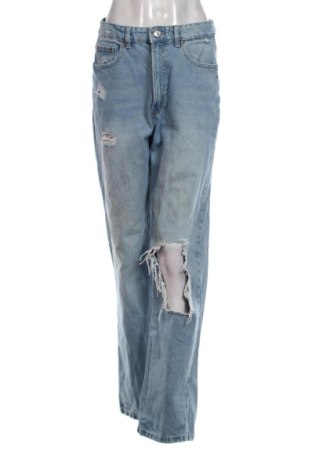 Blugi de femei Sinsay, Mărime M, Culoare Albastru, Preț 78,74 Lei, #137282810
