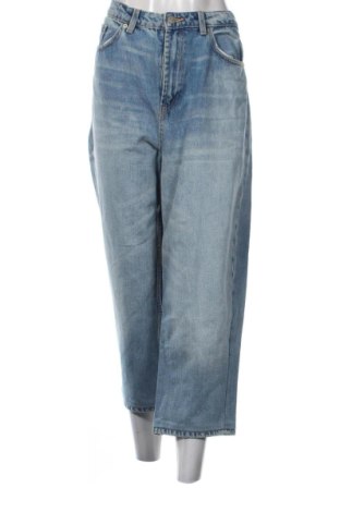 Blugi de femei Zara, Mărime XL, Culoare Albastru, Preț 131,23 Lei, #137282843