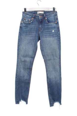 Дамски дънки Zara, Размер S, Цвят Син, Цена 12,05 €, #137283485