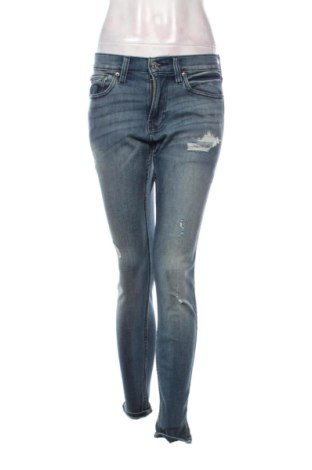 Дамски дънки Hollister, Размер M, Цвят Син, Цена 12,76 €, #137283502
