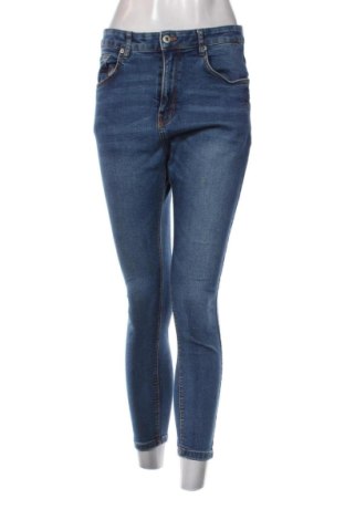 Blugi de femei Pull&Bear, Mărime L, Culoare Albastru, Preț 66,82 Lei, #137290537