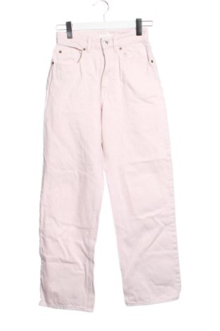 Дамски дънки H&M, Размер XS, Цвят Розов, Цена 16,30 €, #137292783