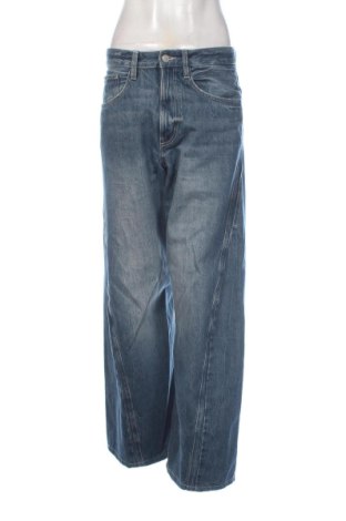Blugi de femei Zara, Mărime L, Culoare Albastru, Preț 115,31 Lei, #137293787