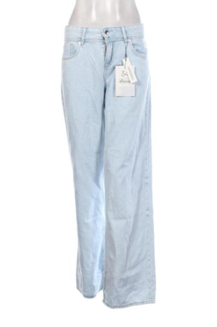 Blugi de femei Stradivarius, Mărime M, Culoare Albastru, Preț 131,23 Lei, #137295385