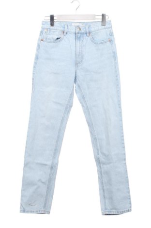 Blugi de femei Stradivarius, Mărime S, Culoare Albastru, Preț 70,67 Lei, #137295992