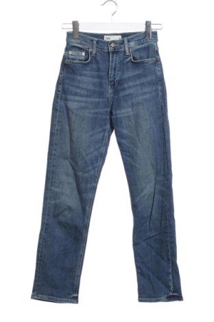 Damskie jeansy Zara, Rozmiar XS, Kolor Niebieski, Cena 42,34 zł, #137302612