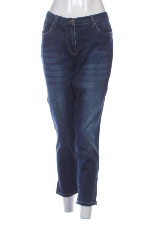 Blugi de femei Bon Prix, Mărime L, Culoare Albastru, Preț 73,00 Lei, #137303058