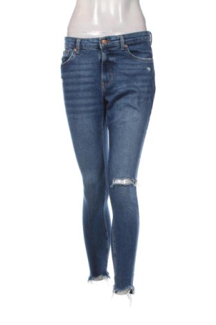 Дамски дънки Bershka, Размер M, Цвят Син, Цена 12,00 €, #137304909