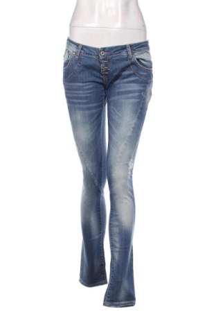 Blugi de femei Please, Mărime XL, Culoare Albastru, Preț 104,98 Lei, #137305748