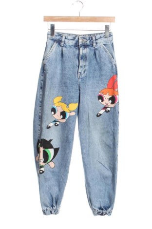 Blugi de femei Bershka, Mărime XS, Culoare Albastru, Preț 76,00 Lei, #137305962