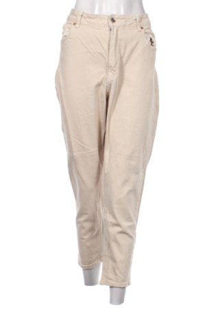 Дамски дънки H&M, Размер XXL, Цвят Бежов, Цена 20,00 €, #137307528