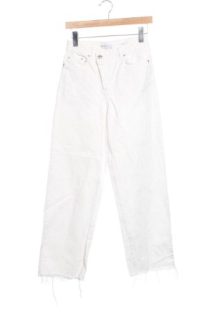 Damen Jeans Bershka, Größe XS, Farbe Weiß, Preis 12,00 €, #137309215