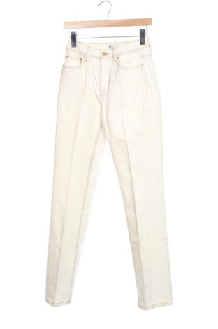 Damen Jeans Zara, Größe XS, Farbe Ecru, Preis 14,00 €, #137309271